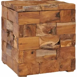 vidaXL - Kruk - Bruin - Hout Best