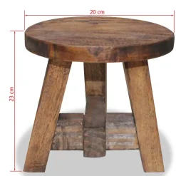 vidaXL - Kruk - Bruin - Hout Online