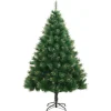vidaXL - Kunstkerstboom - Groen - 210 cm Discount