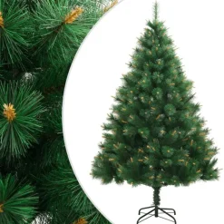 vidaXL - Kunstkerstboom - Groen - 210 cm Discount
