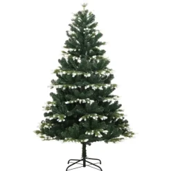 vidaXL - Kunstkerstboom - Groen - 210 cm Sale