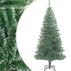 vidaXL - Kunstkerstboom - Groen - 210 cm Discount