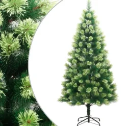 vidaXL - Kunstkerstboom - Groen - 180 cm