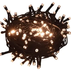 vidaXL - Kunstkerstboom met 150 LED's en sneeuw 150 cm - Groen en wit - PVC Best