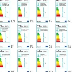 vidaXL - Kunstmatige Kristallen Glazen Plafondlamp - Multikleur - Glas