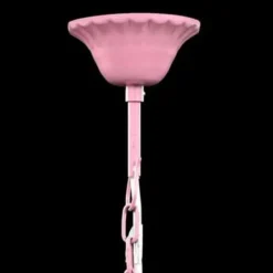 vidaXL - Kunstmatige Kristallen Glazen Plafondlamp - Roze - Glas Discount