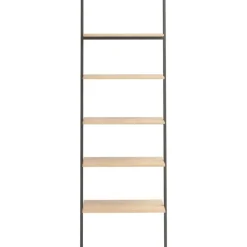 vidaXL - Ladderrek - Bruin - Bewerkt hout Online