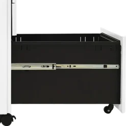 vidaXL - Ladeblok - Wit - Staal Sale