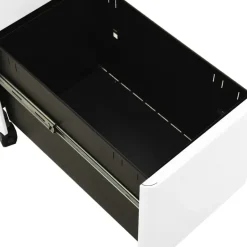 vidaXL - Ladeblok - Wit - Staal Sale