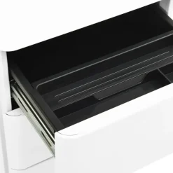 vidaXL - Ladeblok - Wit - Staal Sale