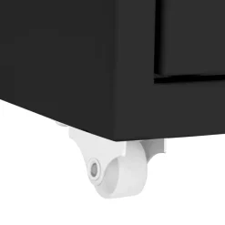 vidaXL - Ladeblok - Zwart - Metaal Online