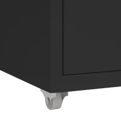 vidaXL - Ladeblok - Zwart - Metaal Best