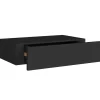 vidaXL - Ladeschap - Zwart - MDF Best