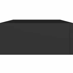 vidaXL - Ladeschap - Zwart - MDF Best