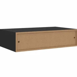 vidaXL - Ladeschap - Zwart - MDF Best