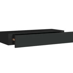 vidaXL - Ladeschap - Zwart - MDF Best