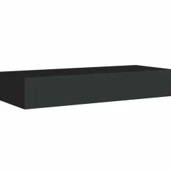 vidaXL - Ladeschap - Zwart - MDF Best