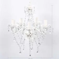 vidaXL - Lamp - Transparent - Glas Best