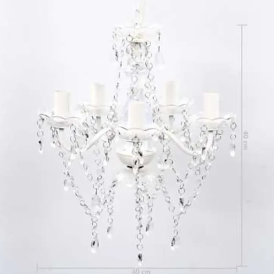 vidaXL - Lamp - Transparent - Glas Best