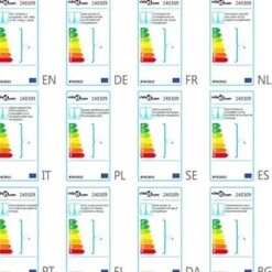 vidaXL - Lamp - Transparent - Glas Best