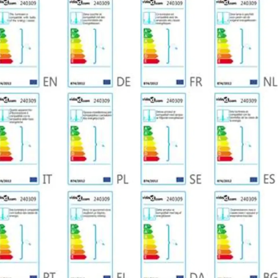 vidaXL - Lamp - Transparent - Glas Best