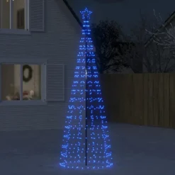 vidaXL - Led-kerstboom - Blauw - 300 cm Outlet