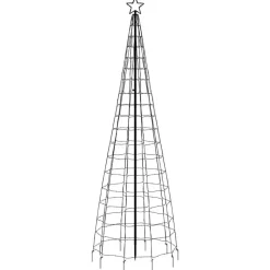 vidaXL - Led-kerstboom - Blauw - 300 cm Outlet