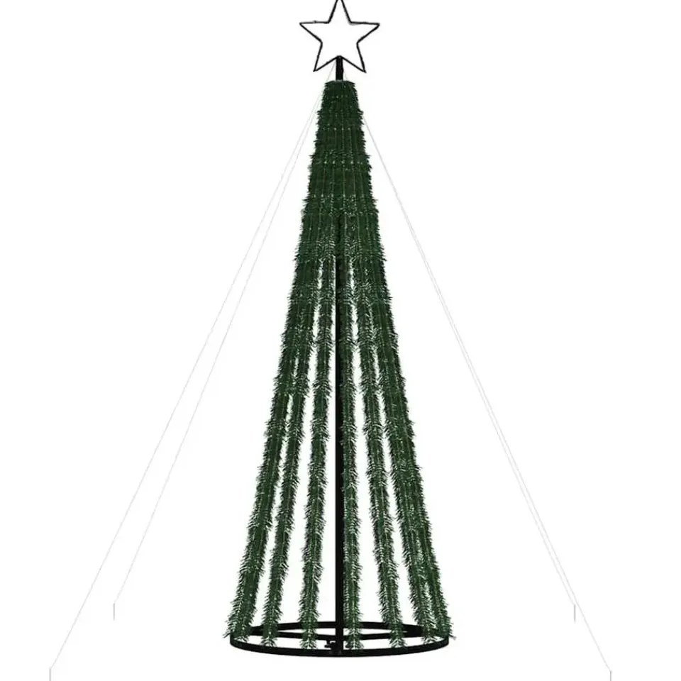 vidaXL - Led-kerstboom - Warmwit - 180 cm Clearance