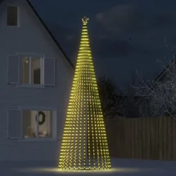 vidaXL - Led-kerstboom - Warmwit - 500 cm