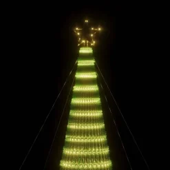 vidaXL - Led-kerstboom - Warmwit - 500 cm