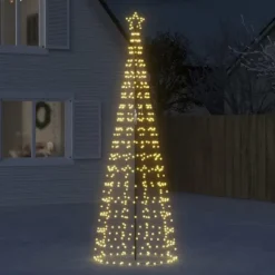 vidaXL - Led-kerstboom - Warmwit - 300 cm - 1 pcs Clearance