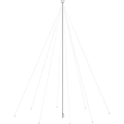 vidaXL - Led-kerstboom - Wit - 800 x 230 cm Outlet