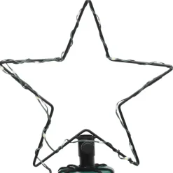 vidaXL - LED-kerstboom met spikes 688 LEDs 100x300 cm - Warmwit - Koper, ijzer New