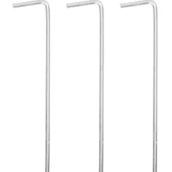 vidaXL - LED-kerstboom met spikes 447 LEDs 106x250 cm - Warmwit - Koper, ijzer Sale