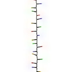 vidaXL - Led-slinger - Multicolour and dark green - 65 m Discount