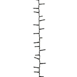 vidaXL - Led-slinger - Pastel multicolour and dark green - 25 m Online