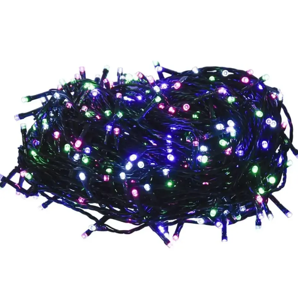 vidaXL - Led-slinger - Pastel multicolour - 15 m Online