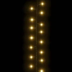 vidaXL - Led-slinger - Warmwit en donkergroen Discount