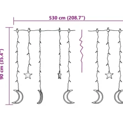 vidaXL - Lichtslinger - Warmwit Best