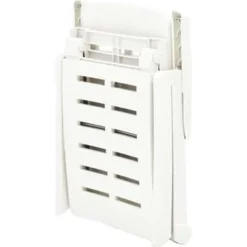 vidaXL - Ligbed - Wit - Kunststof Sale