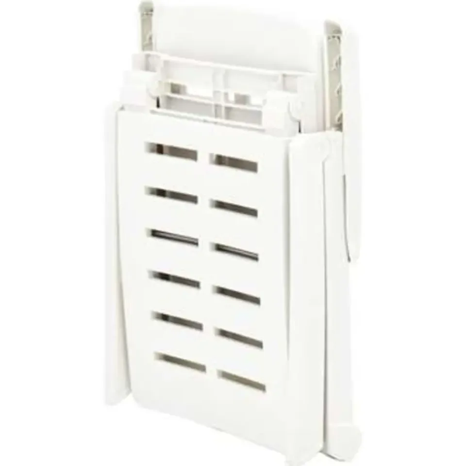 vidaXL - Ligbed - Wit - Kunststof Sale