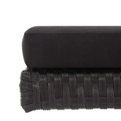 vidaXL - Ligbed - Zwart - Poly rattan Clearance