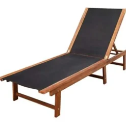 vidaXL - Lounger - Bruin - Hout Outlet