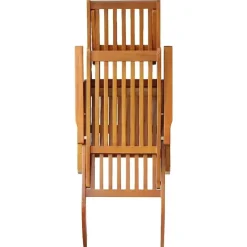 vidaXL - Lounger - Bruin - Hout