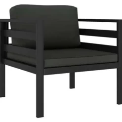 vidaXL - Loungeset - Antraciet - Aluminium Hot