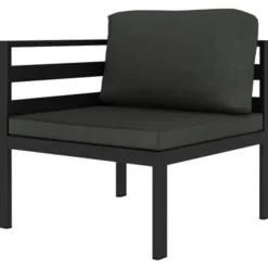 vidaXL - Loungeset - Antraciet - Aluminium Hot