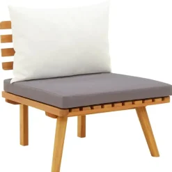 vidaXL - Loungeset - Bruin - Acaciahout