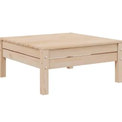 vidaXL - Loungeset - Crème - Grenenhout - 3 stuks - Met kussens Outlet