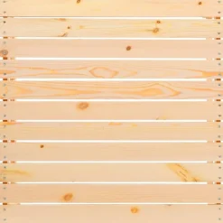 vidaXL - Loungeset - Crème - Grenenhout - 3 stuks - Met kussens Outlet