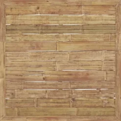 vidaXL - Loungeset - Donkergrijze - Bamboe - 3 stuks - Met kussens Hot